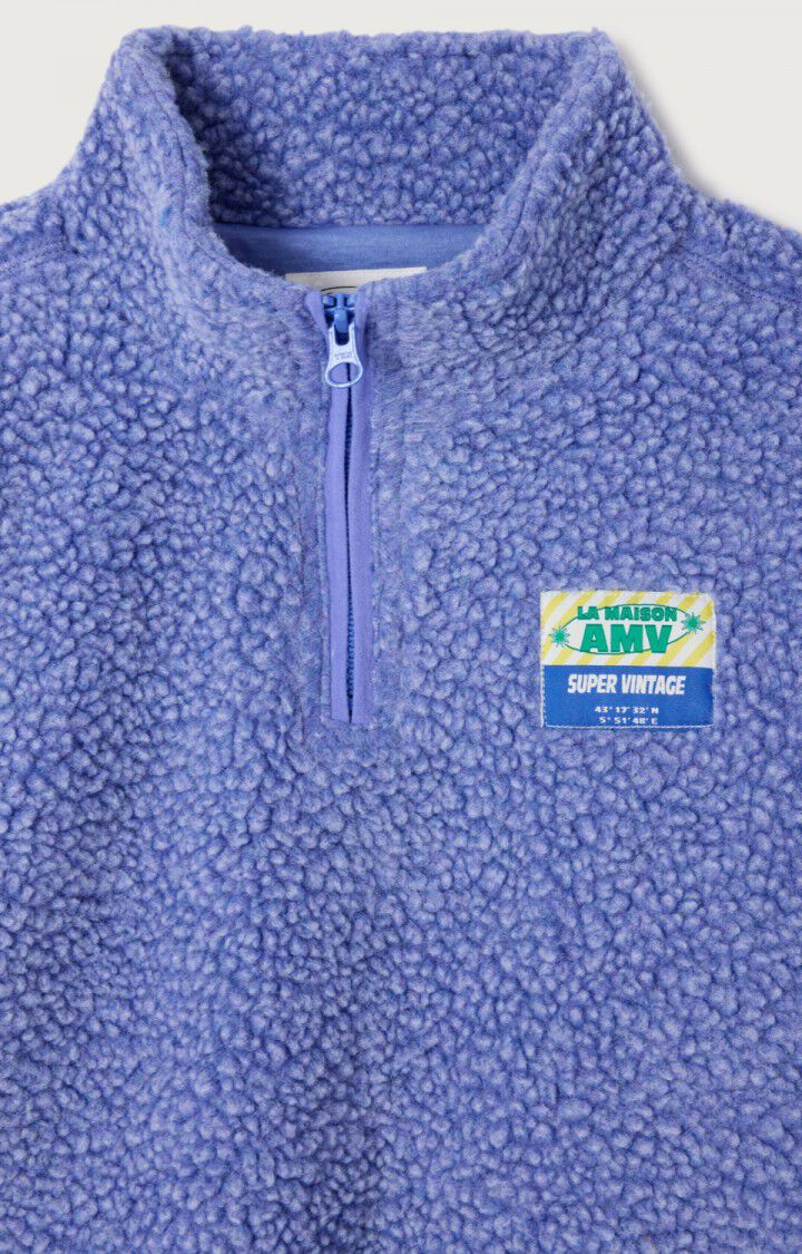 American Vintage Kids Hoktown sweatshirt provence melange