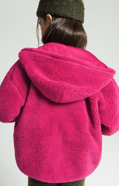 American Vintage Kids HOKTOWN jacket fuchsia