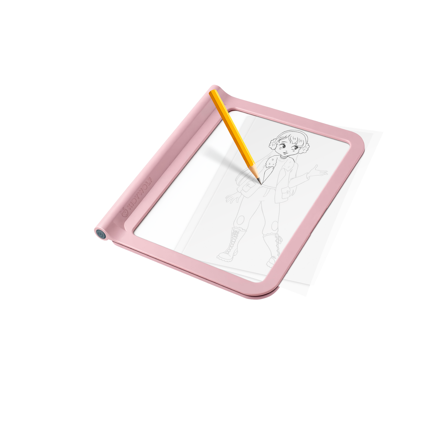 Kidywolf Kidydraw pro tablet pink