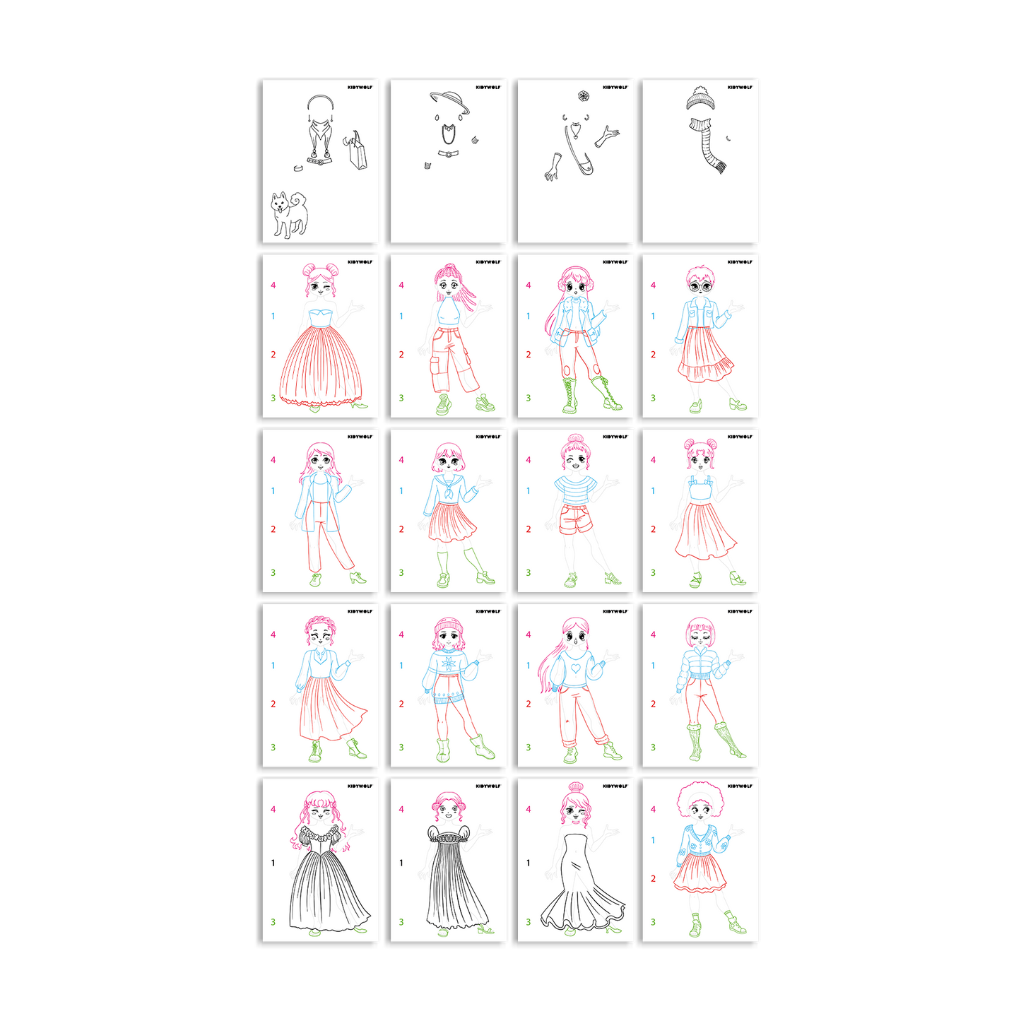 Kidywolf Kidydraw pro tablet pink