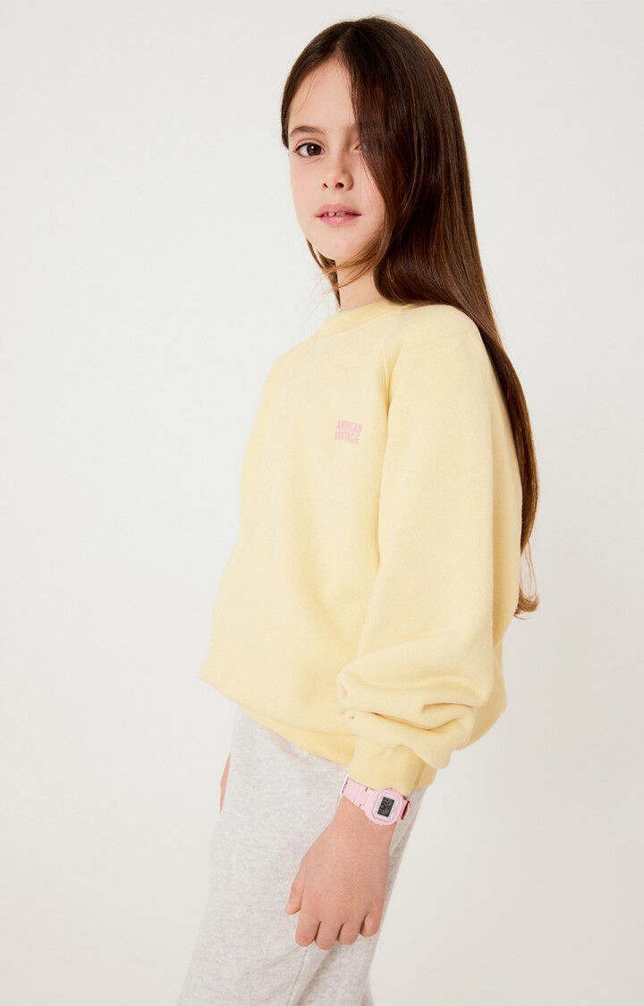 American Vintage Kids Izubird sweat vanille vintage