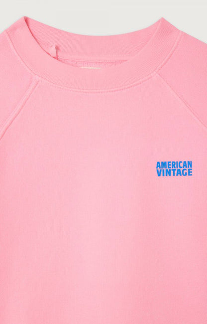 American Vintage Kids Izubird sweat vintage cotton candy