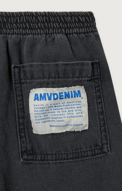 American Vintage Kids Jazy pantalon denim black