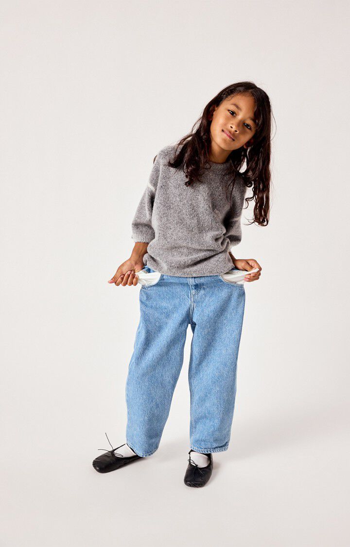 American Vintage Kids Joybird denim trousers authentic stone