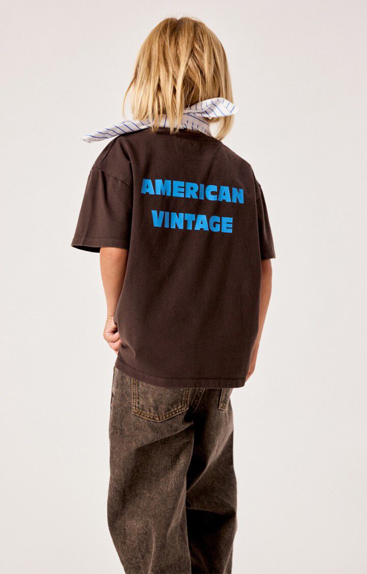 American Vintage Kids Balloon Jeans Oshow stone brown