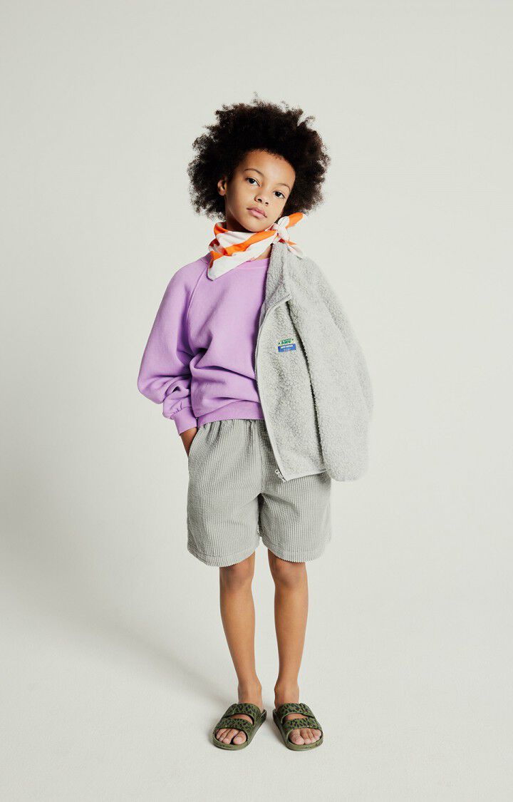 American Vintage Kids Padow short grisou vintage