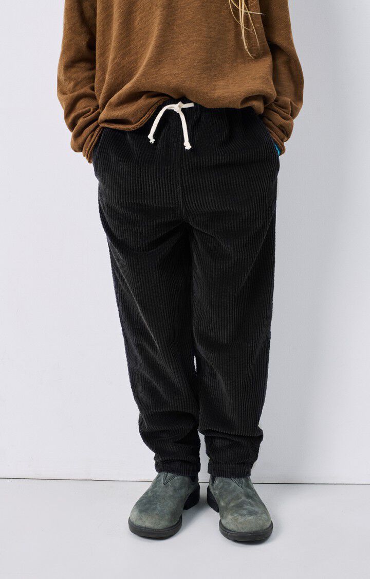 American Vintage Kids PADOW pantalon vintage carbone