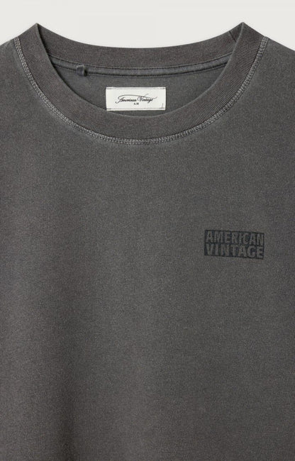 American Vintage Kids Pymaz t-shirt vintage carbon