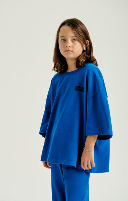 American Vintage Kids Ykobow T-shirt indigo
