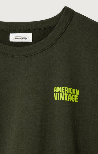 American Vintage Kids Ykobow T-shirt epicea
