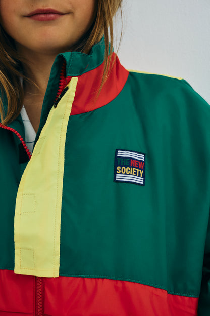 The New Society PANSY Jacket color block