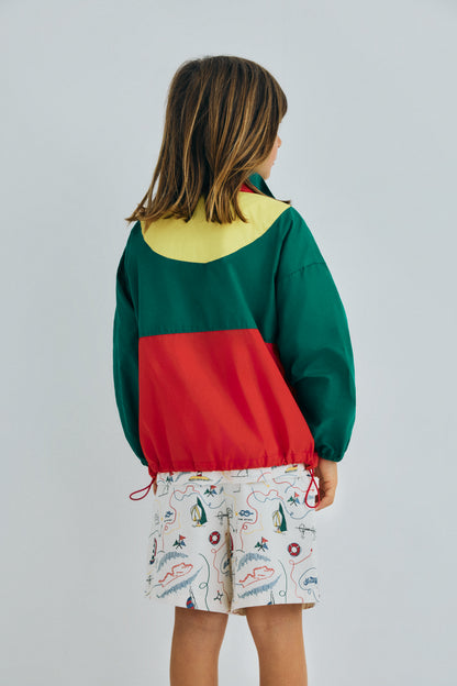 The New Society PANSY Jacket color block