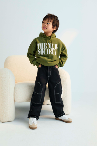 The New Society Mica Sweatshirt hidden forest