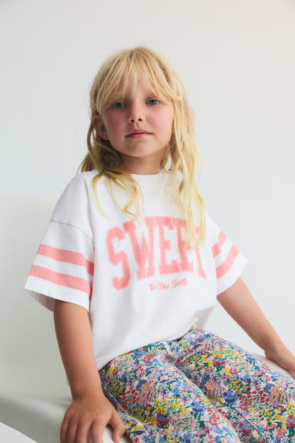 The New Society DAYLILY T-shirt pure cloud