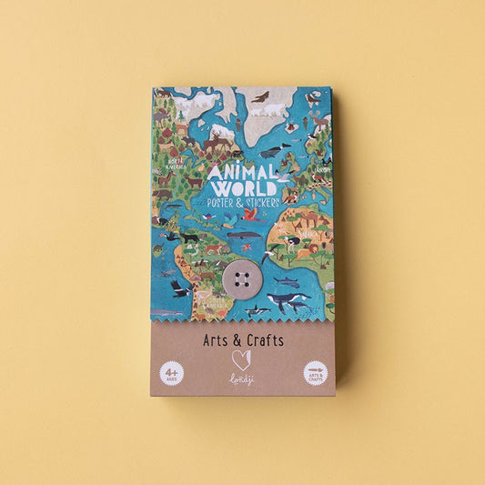 Londji ANIMAL WORLD Posters & stickers 4+