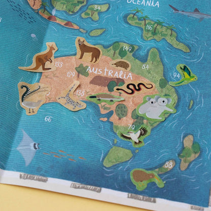 Londji ANIMAL WORLD Posters & stickers 4+