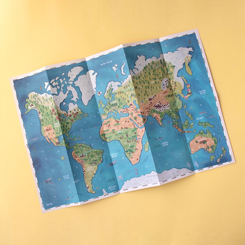 Londji ANIMAL WORLD Posters & stickers 4+