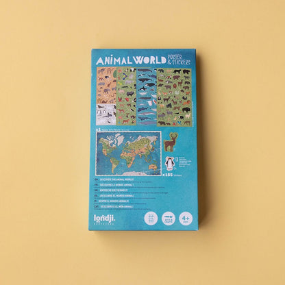 Londji ANIMAL WORLD Posters & stickers 4+