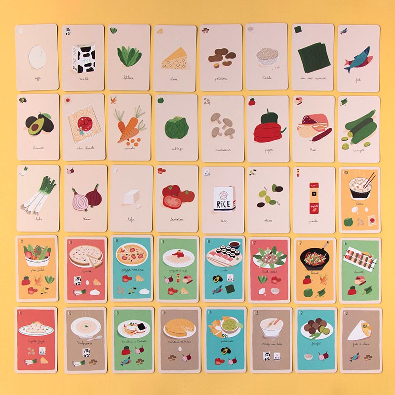 Londji Card game à la cuisine 7+