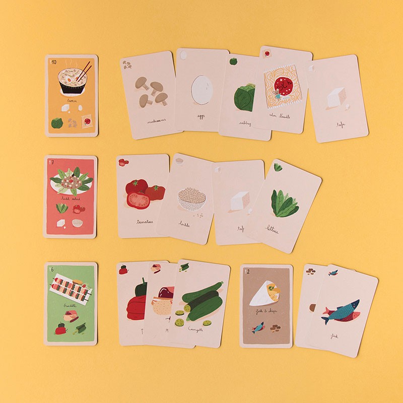 Londji Card game à la cuisine 7+