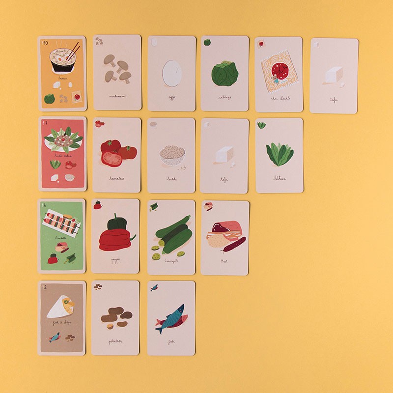 Londji Card game à la cuisine 7+