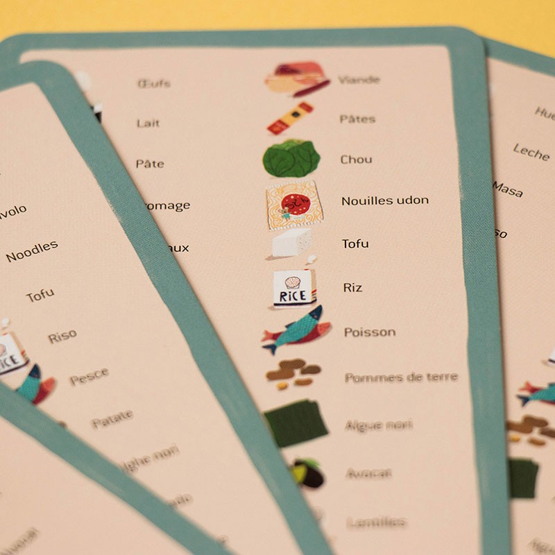 Londji Card game à la cuisine 7+