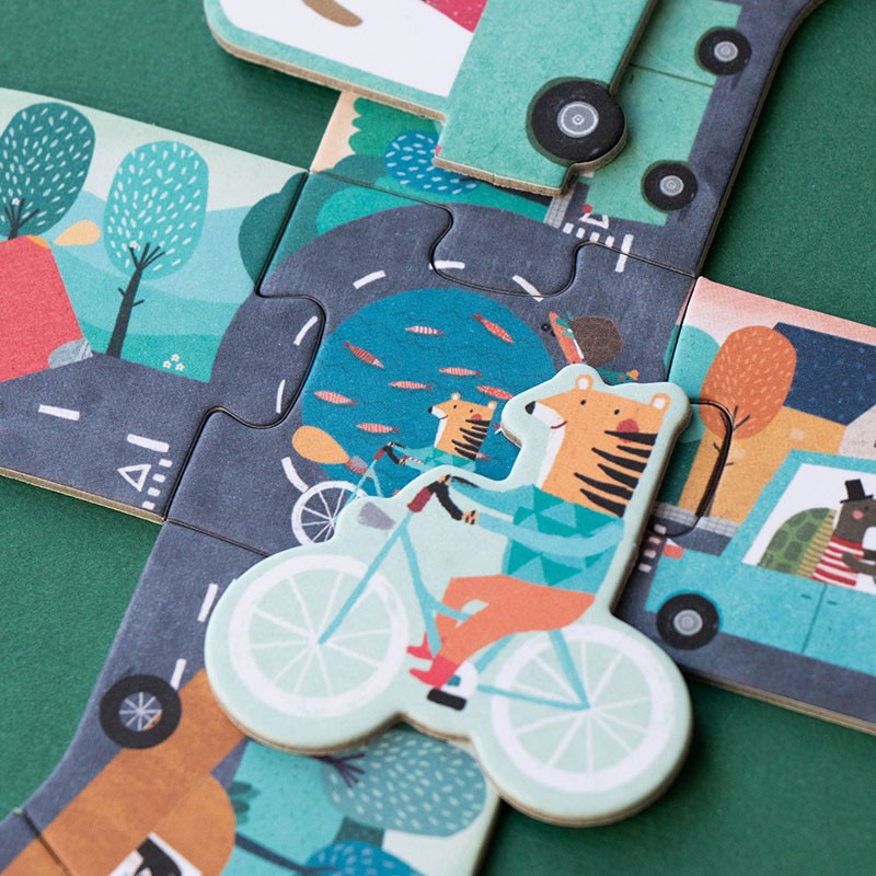 Londji Pocket puzzle PETIT VOYAGE 4+
