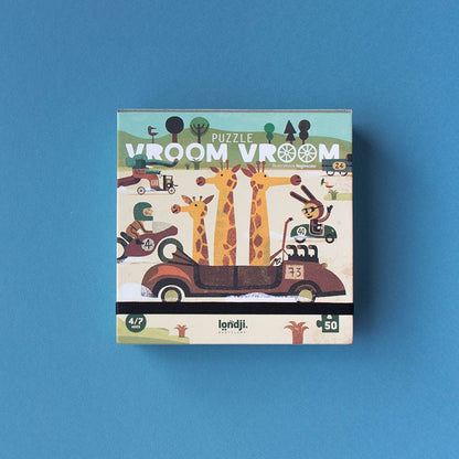 Londji Pocket puzzle VROOM VROOM 4+
