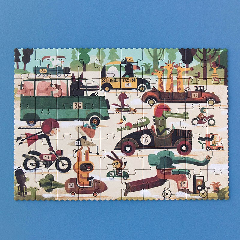 Londji Pocket puzzle VROOM VROOM 4+