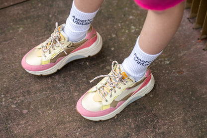 American Vintage Kids Clypsun socks blanc