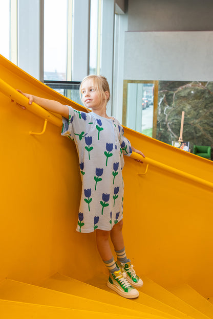 Wynken Onda dress bird blue