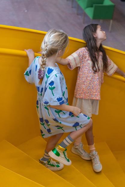 Wynken Onda dress bird blue