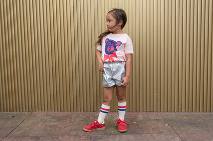 Wynken Kite tee pale pink BEAR
