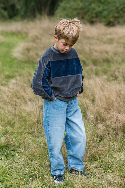 Wynken SLOTH sweat slate deep navy