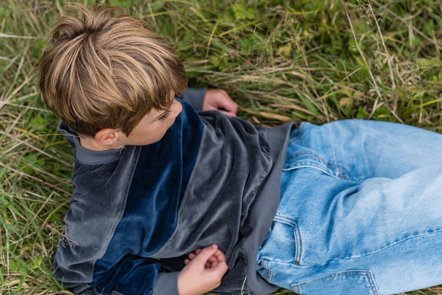 Wynken SLOTH sweat slate deep navy