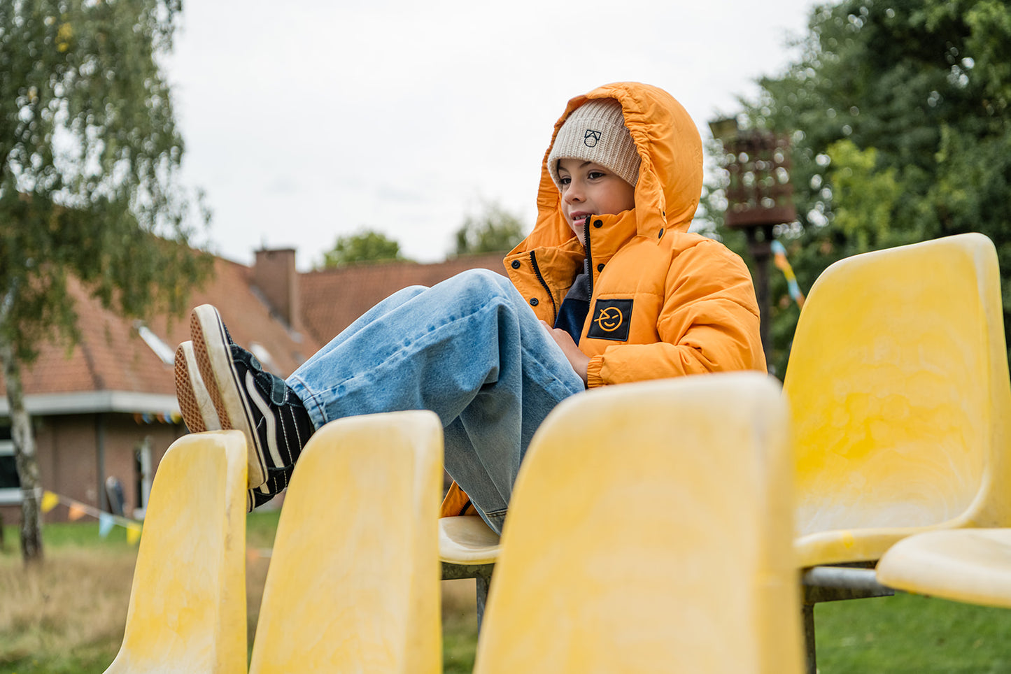 Wynken SUMMIT padded jacket amber