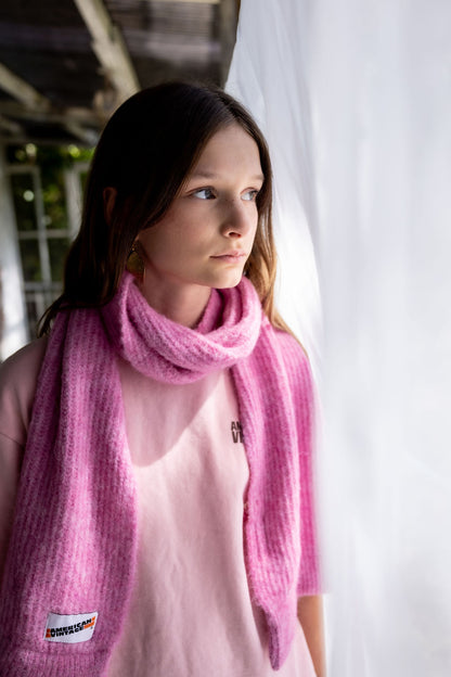 American Vintage Kids EAST scarf rose bubble chine