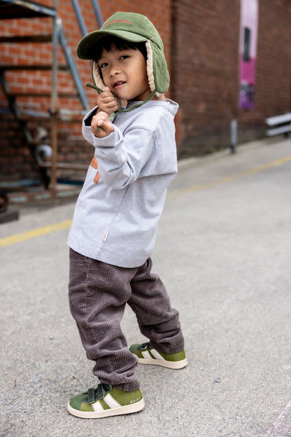The Campamento Corduroy cap green