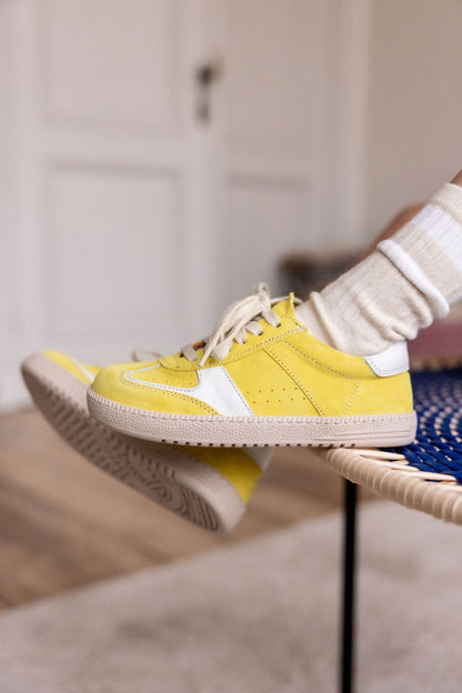 Collégien Nico ribbed varsity crew socks DOUX AGNEAUX