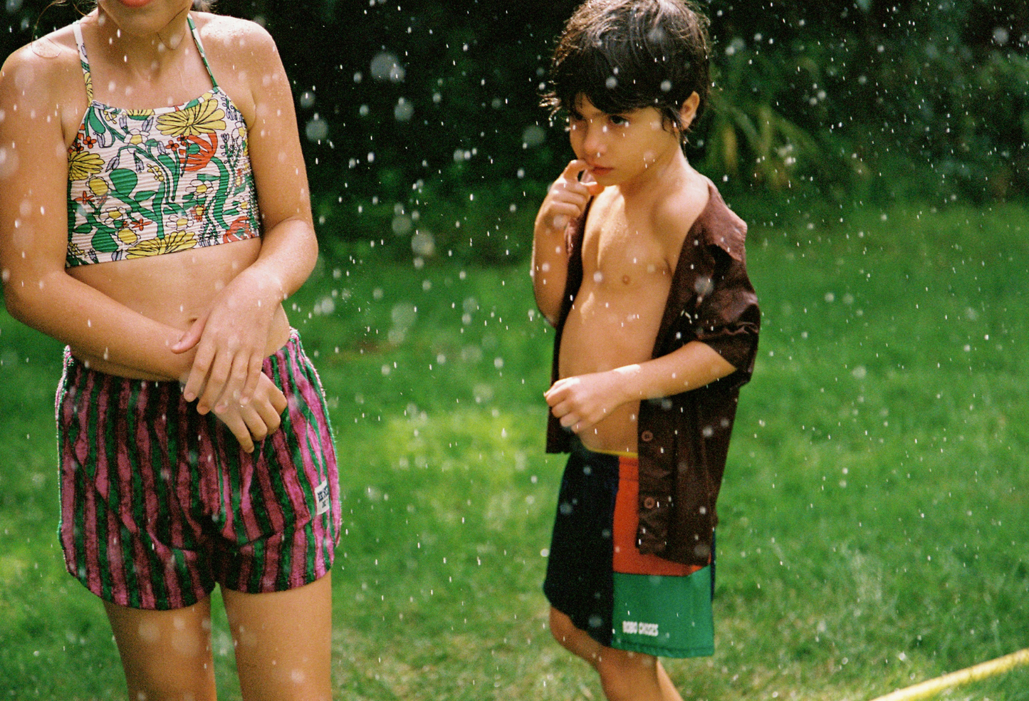 Bobo Choses COLOR BLOCK swim trunks