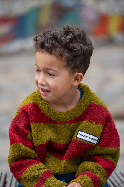 The Campamento RED STRIPES jumper / 9-10Y
