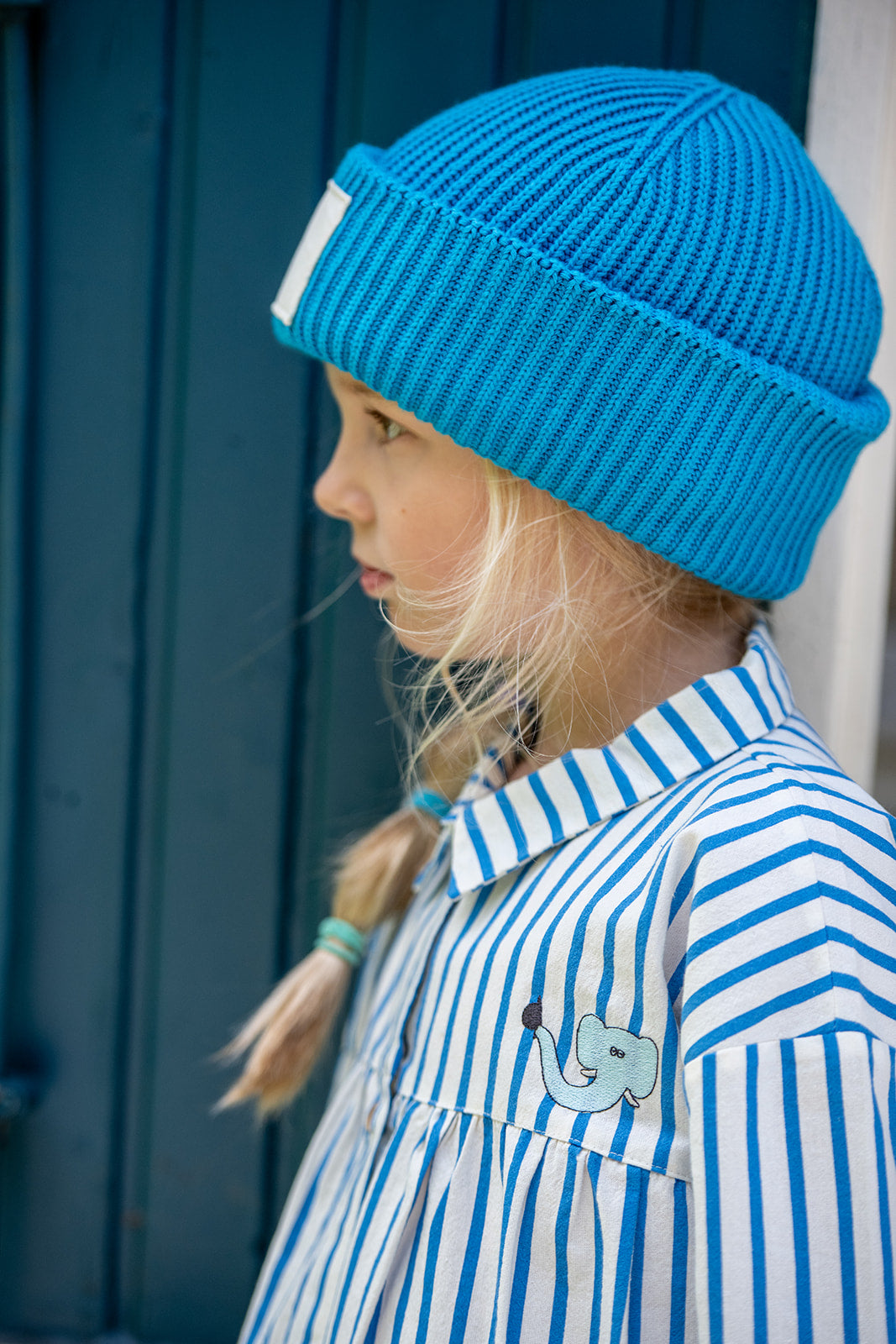 The Campamento BLUE STRIPES shirt dress / 11-12Y