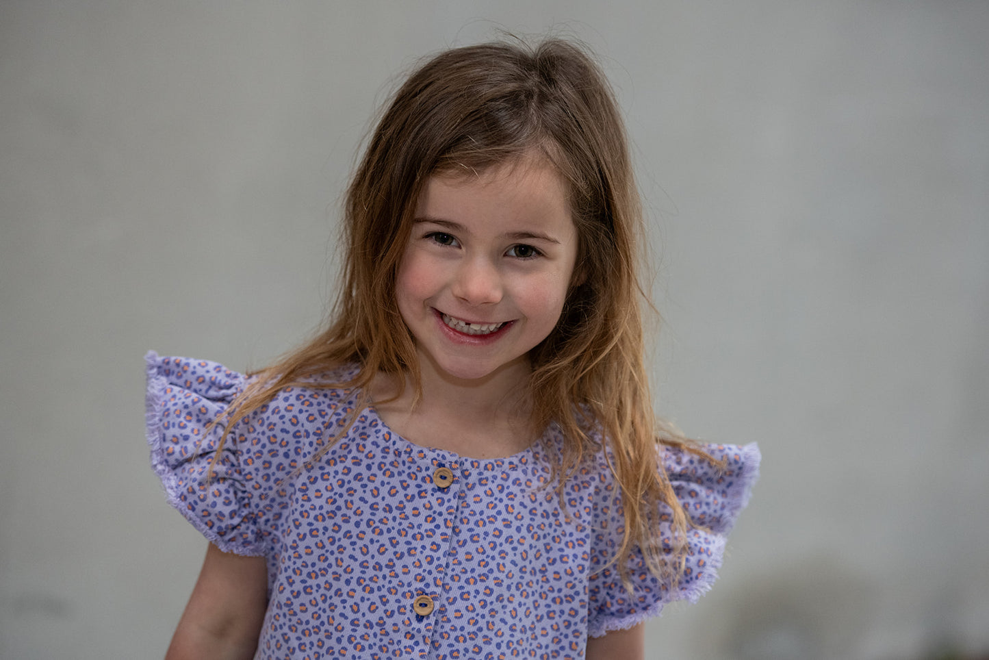 Piupiuchick short dress with ruffles lavender