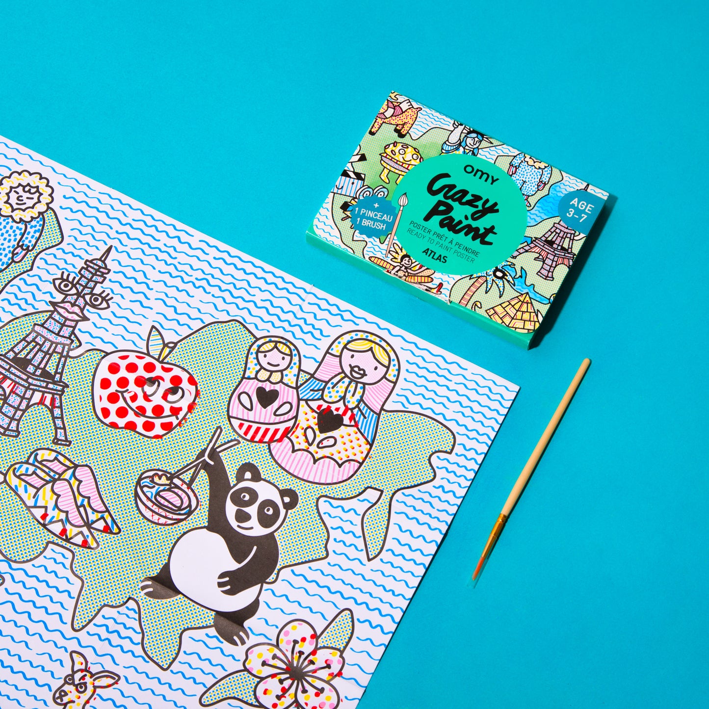 OMY crazy paint ATLAS