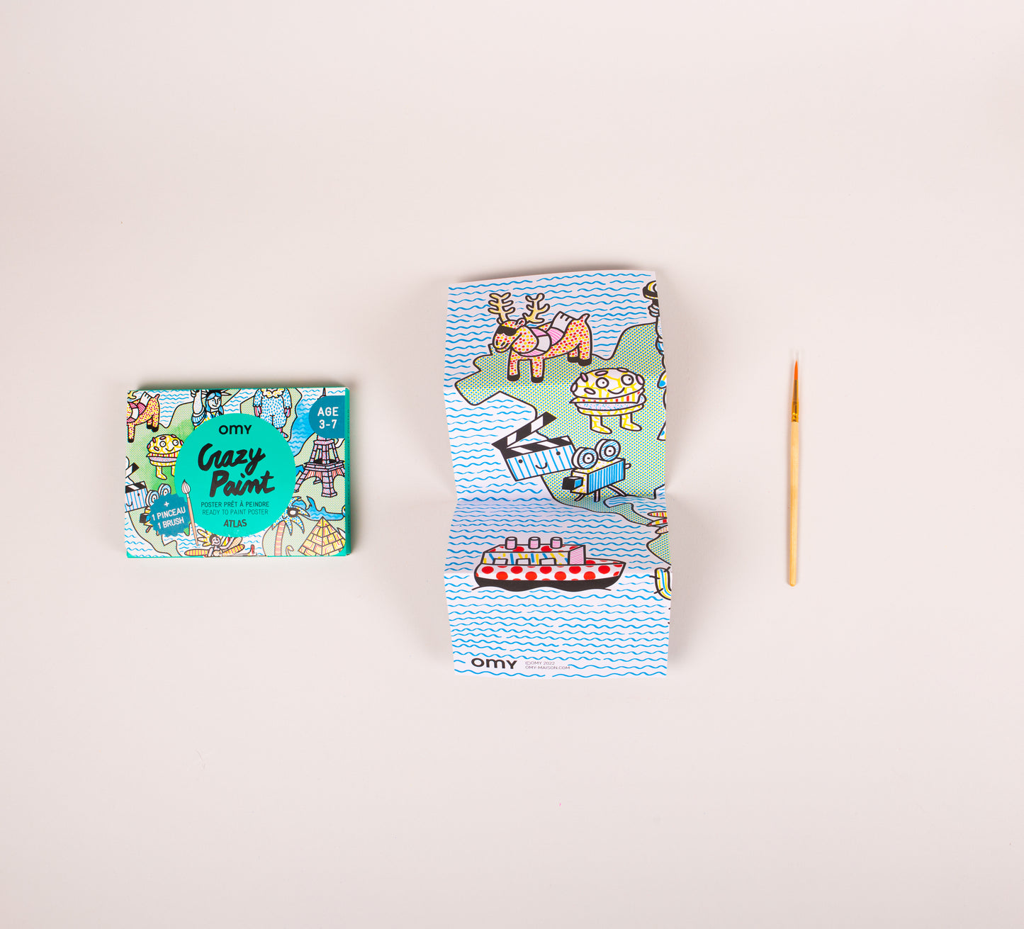 OMY crazy paint ATLAS
