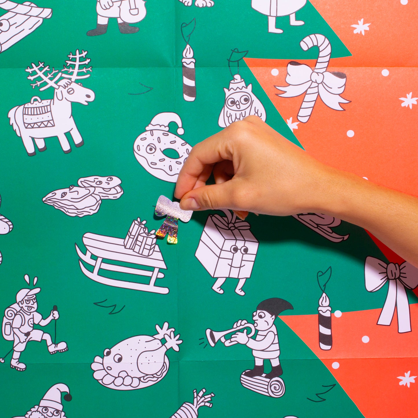 OMY giant CHRISTMAS TREE poster