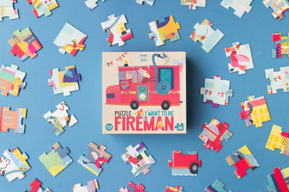 Londji Puzzle I want to be Firefighter 3+