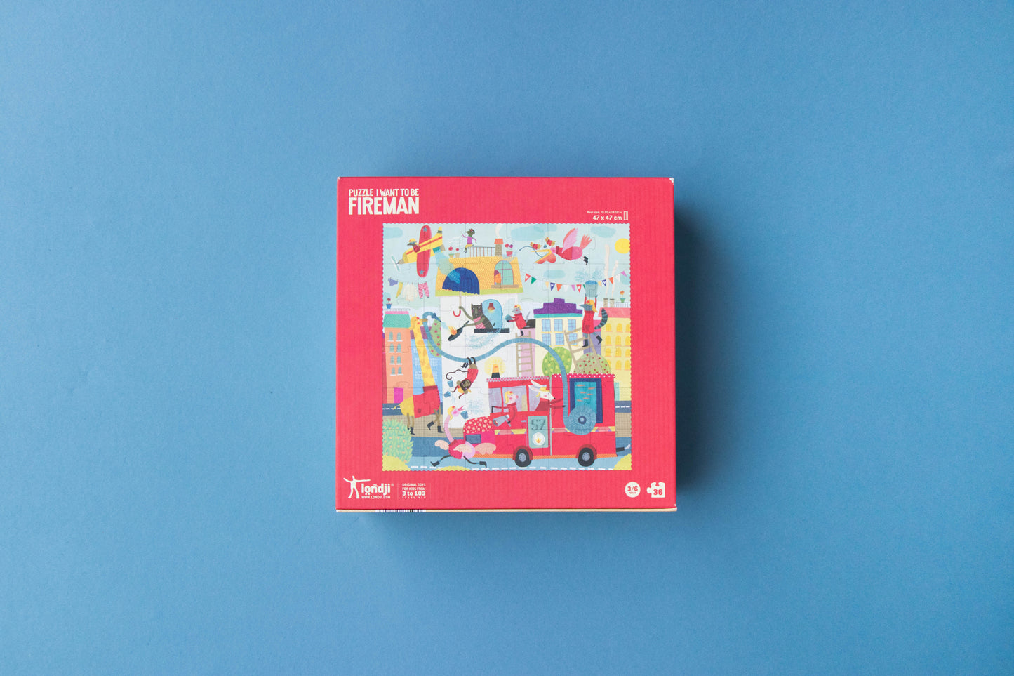 Londji Puzzle I want to be Firefighter 3+