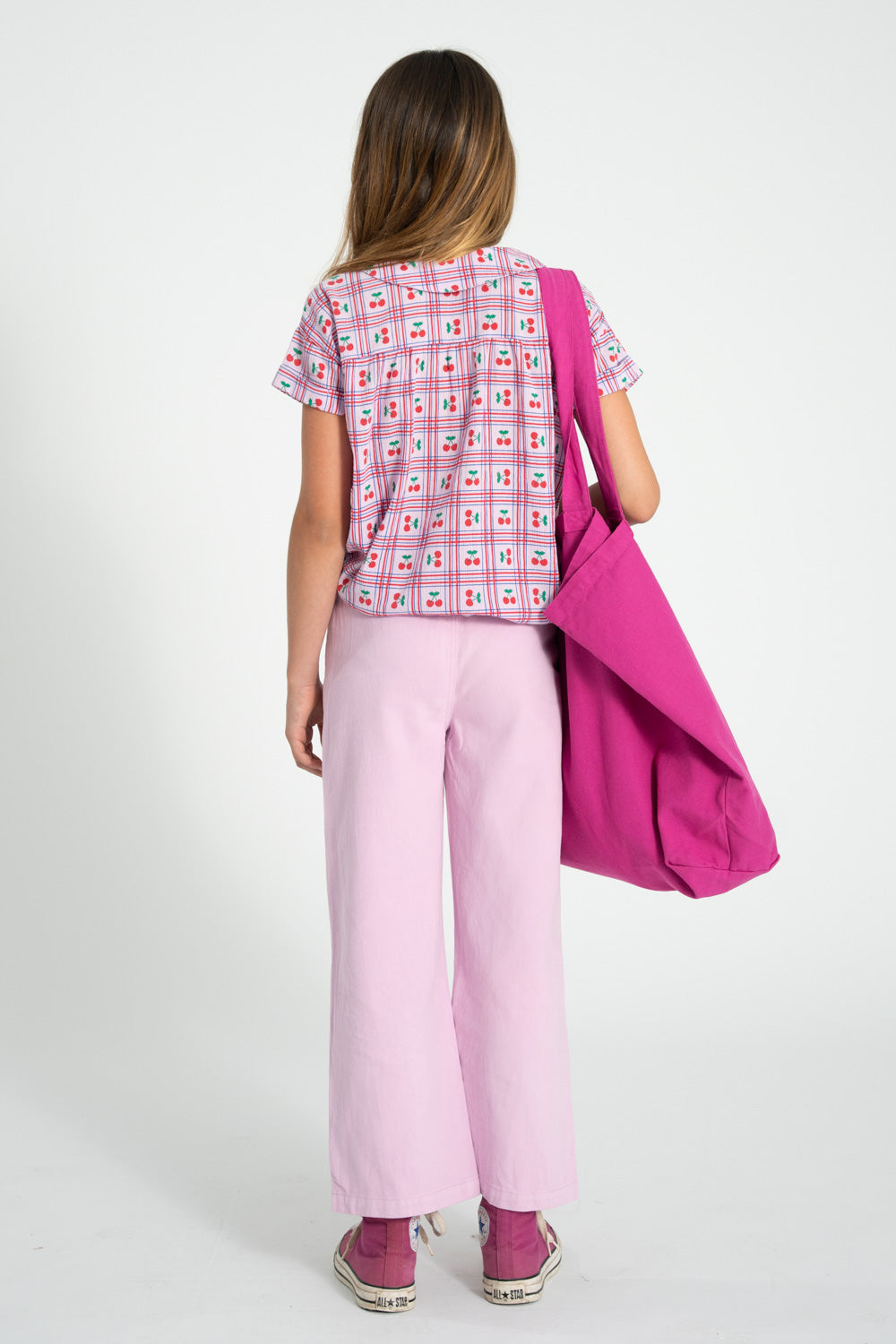 Piupiuchick Flare trousers lilac