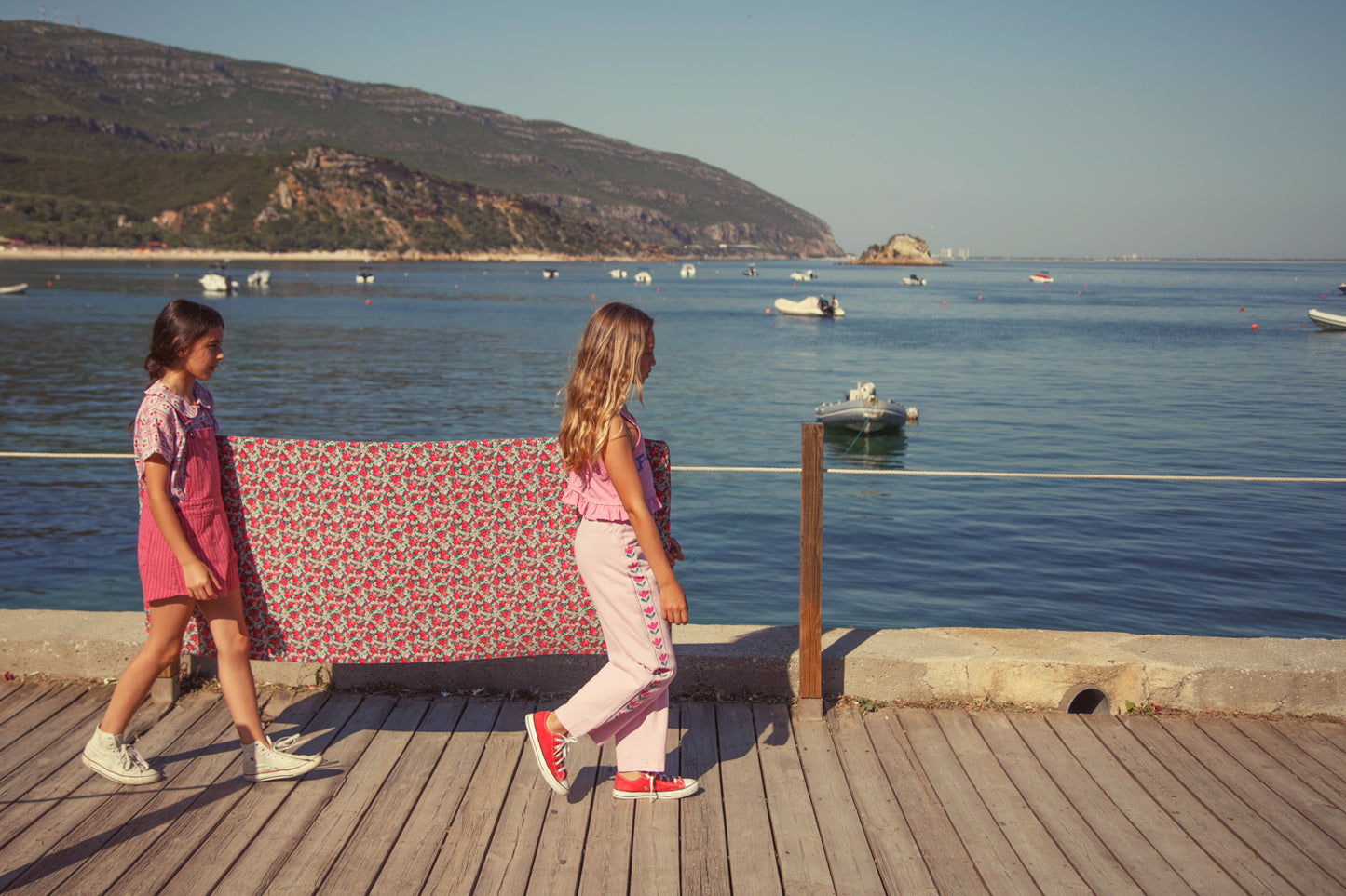 Piupiuchick Flare trousers lilac